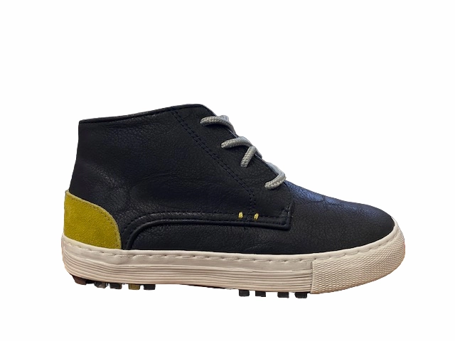 Gioseppo scarponcino da bambino con cerniera laterale 41779 blu running in shaded tracks shoes