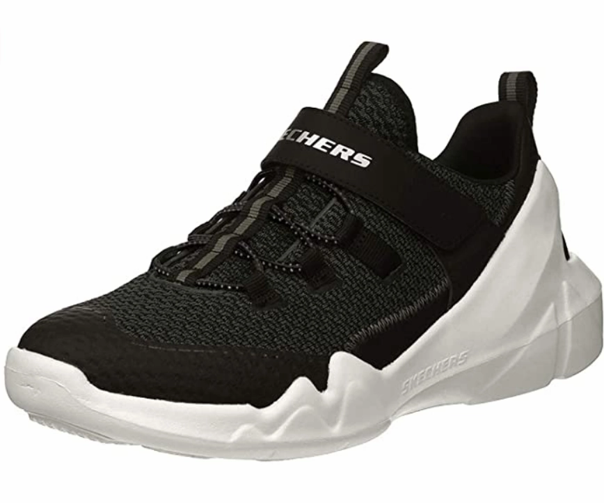 Maximum Grip interval training shoes Skechers scarpa da ginnastica da ragazzo DLT-A Interserge 97960L BKCC nero grigio