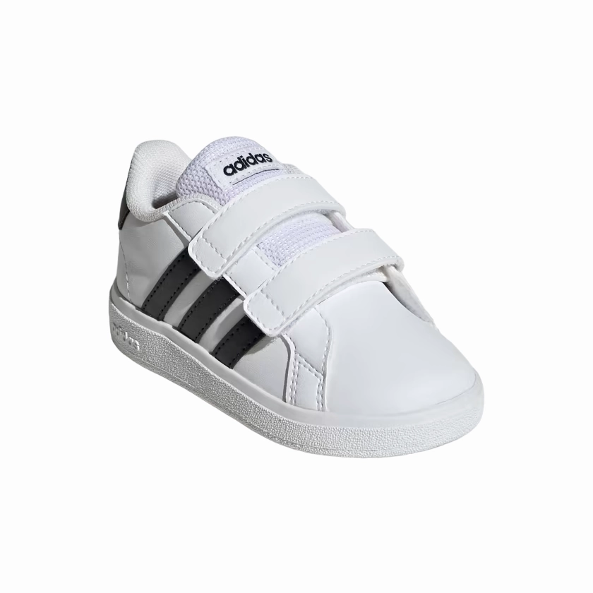 Flexibility - improving Adidas scarpa sneakers con strappo da bambino Grand Court 2.0 2.0 CF GW6527 bianco-nero
