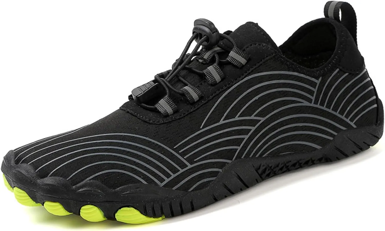 Grounded Women Men Wide Toe Box Barefoot Grounding Quick Dry Breathable Non Slip Hike Water Shoes for Swim Surf Hiking Outdoor Sports Neuropathy Comfort Footwear