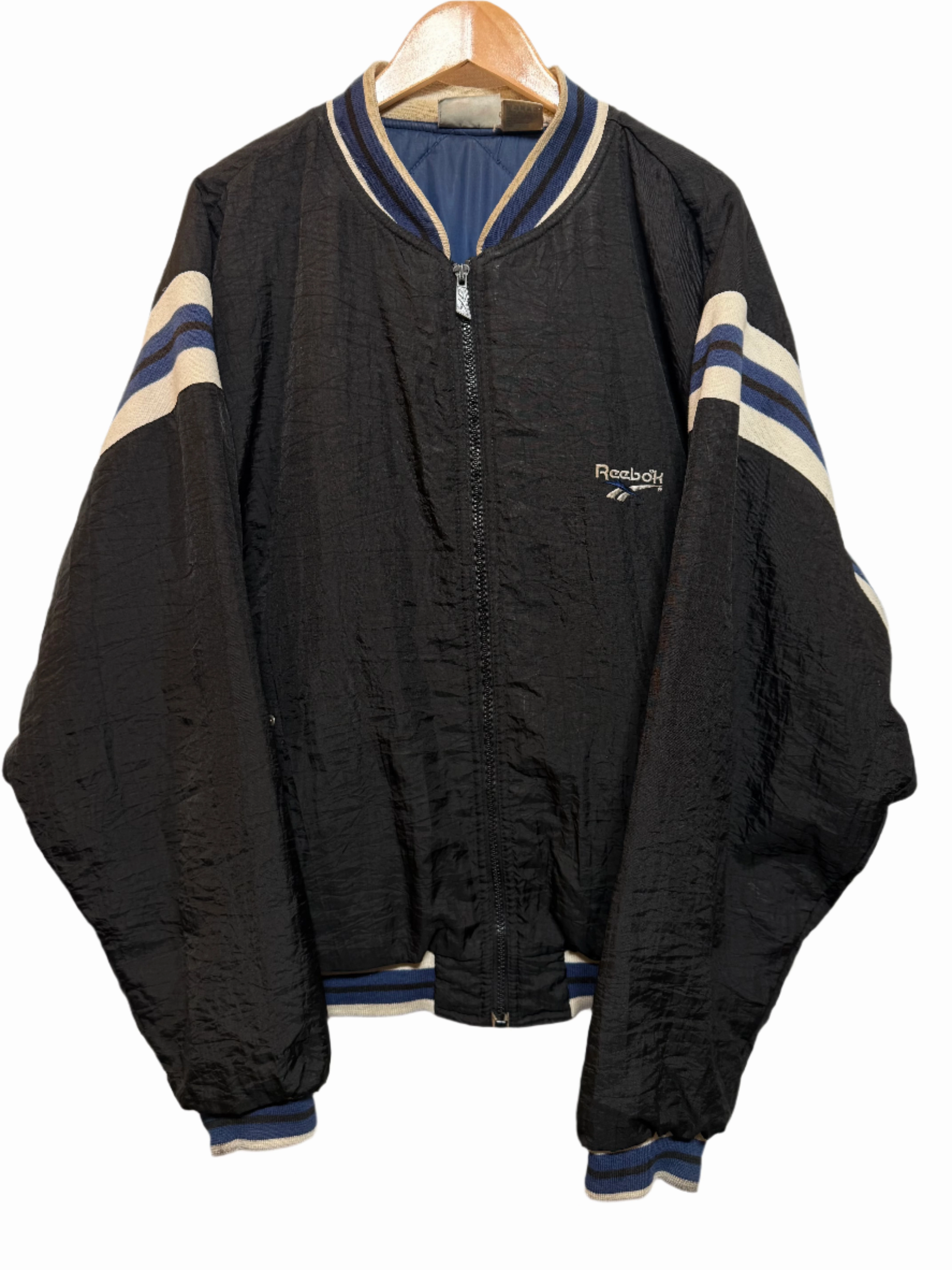 Protective Style Fearlessness Reebok Mens Black Jacket (Size XL)