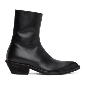 Haider Ackermann Black Evening Chelsea Boots