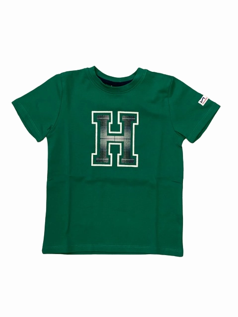 Comfy Layering Buttery Soft Fabric Hangar93 T-shirt manica corta da bambino girocollo Z2660B VER03 verde