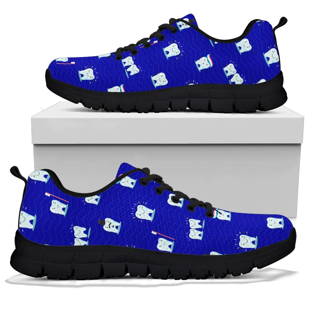 Happy Teeth Women's White Sole Sneakers