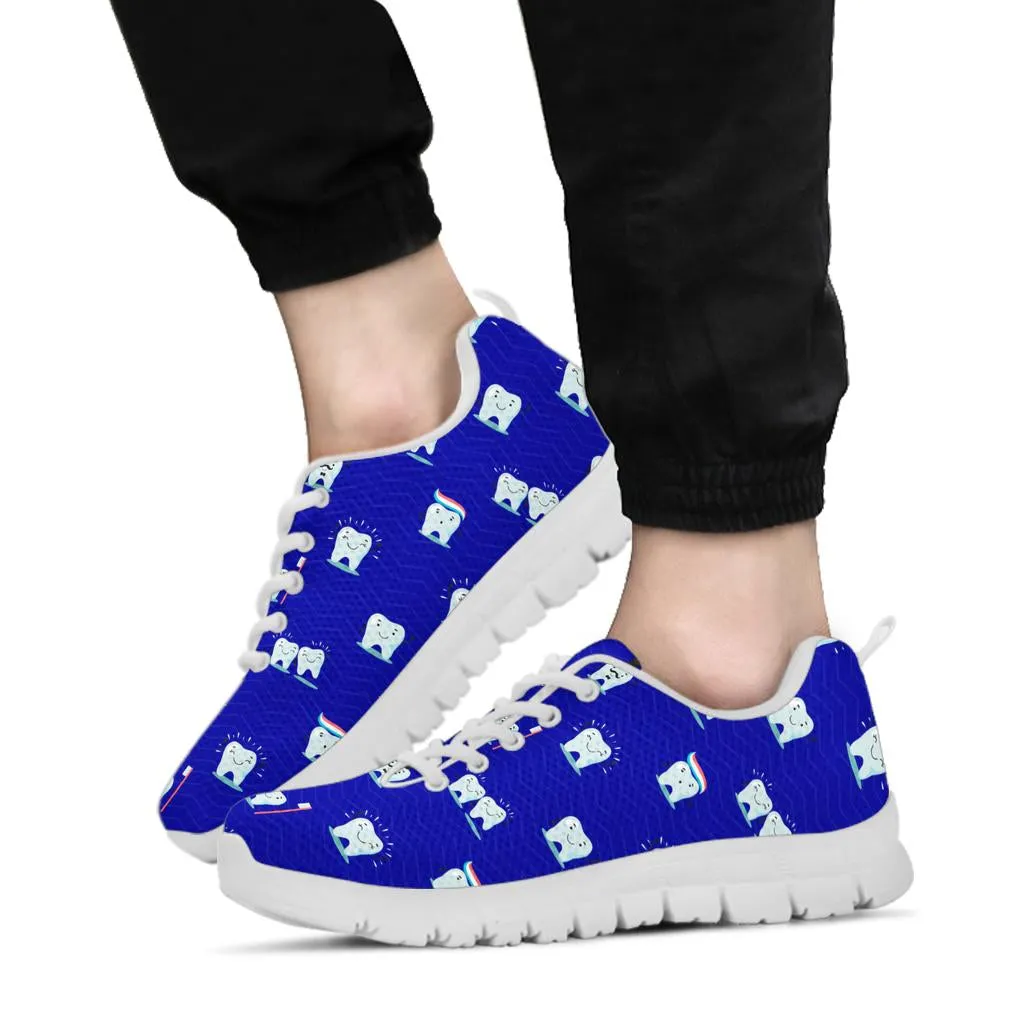 Happy Teeth Women's White Sole Sneakers
