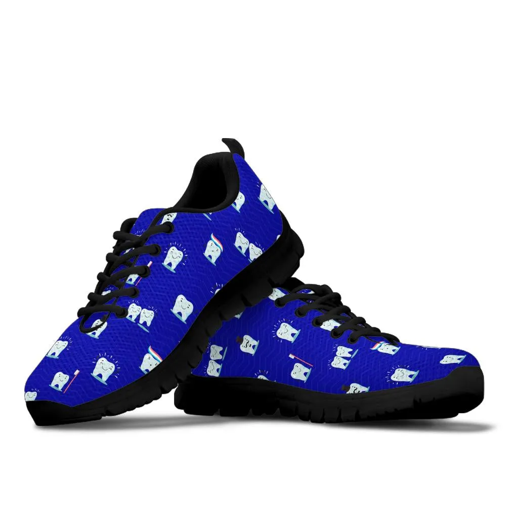 Happy Teeth Women's White Sole Sneakers