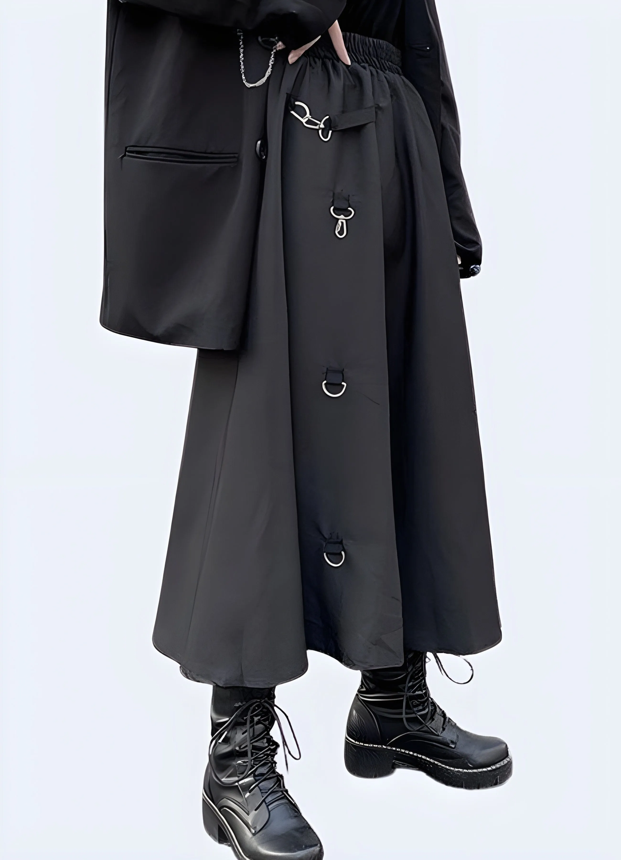Harajuku Techwear Skirt