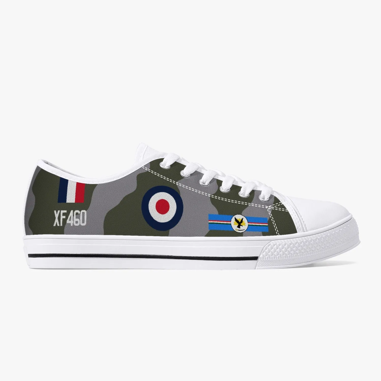 Hawker Hunter "XF460" Low Top Canvas Shoes