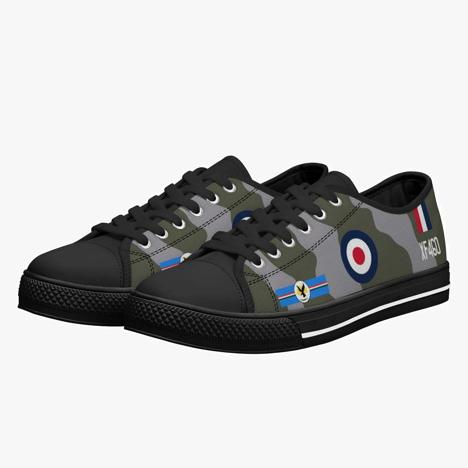 Hawker Hunter "XF460" Low Top Canvas Shoes