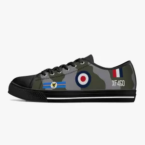 Hawker Hunter "XF460" Low Top Canvas Shoes