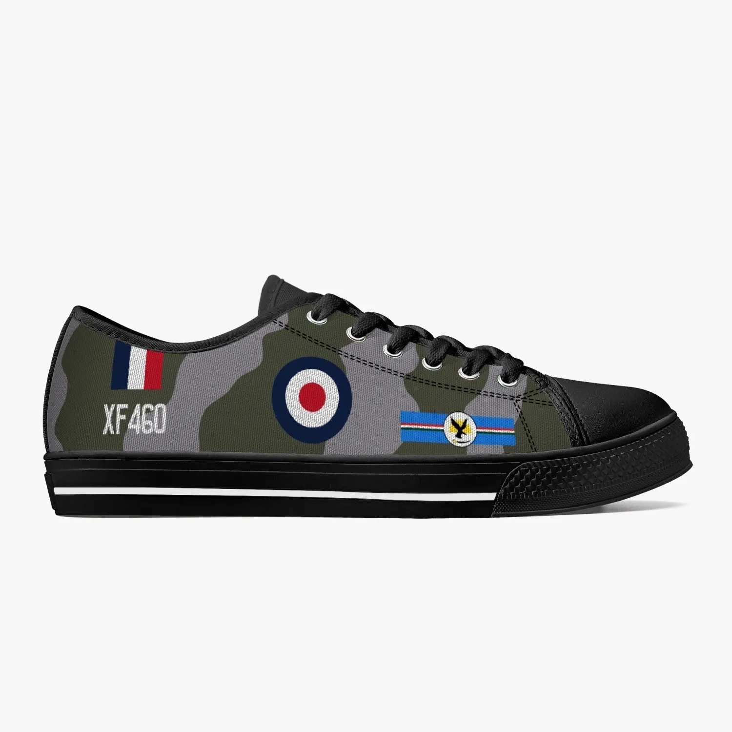 Hawker Hunter "XF460" Low Top Canvas Shoes