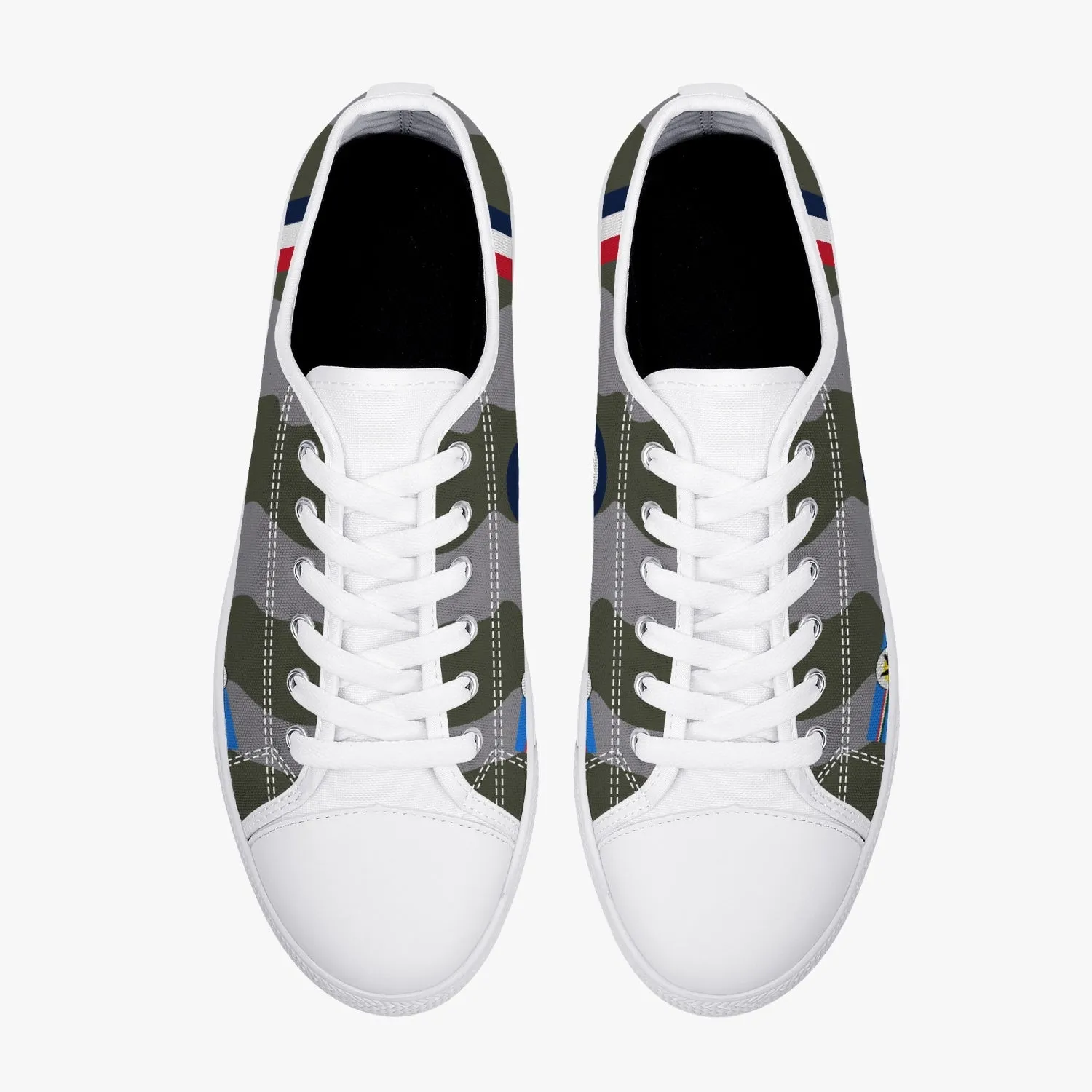 Hawker Hunter "XF460" Low Top Canvas Shoes