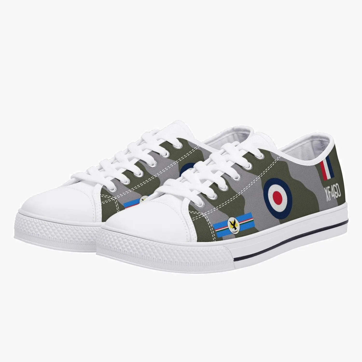 Hawker Hunter "XF460" Low Top Canvas Shoes