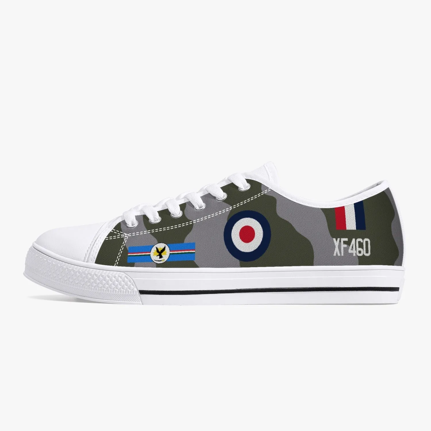 Hawker Hunter "XF460" Low Top Canvas Shoes