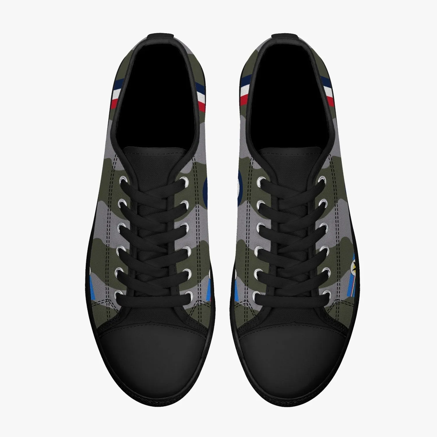 Hawker Hunter "XF460" Low Top Canvas Shoes