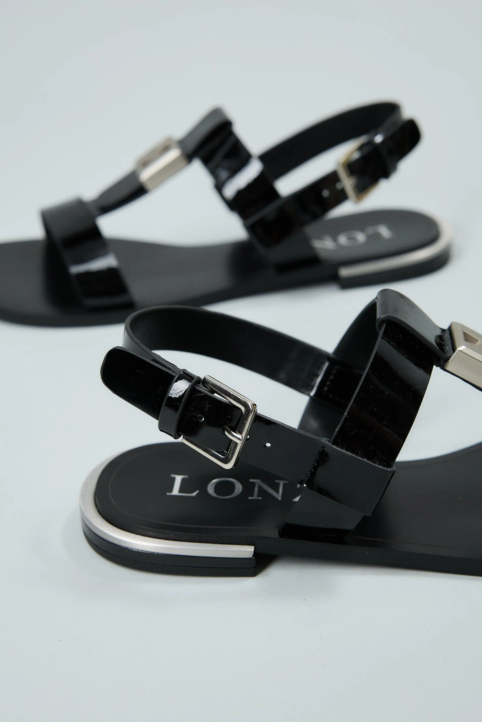 Hazel Black Sandals