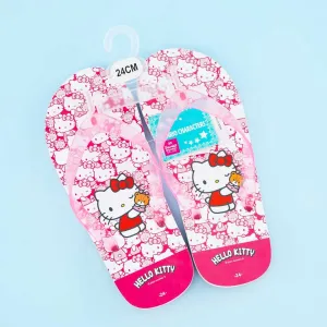Hello Kitty Everywhere Beach Slippers