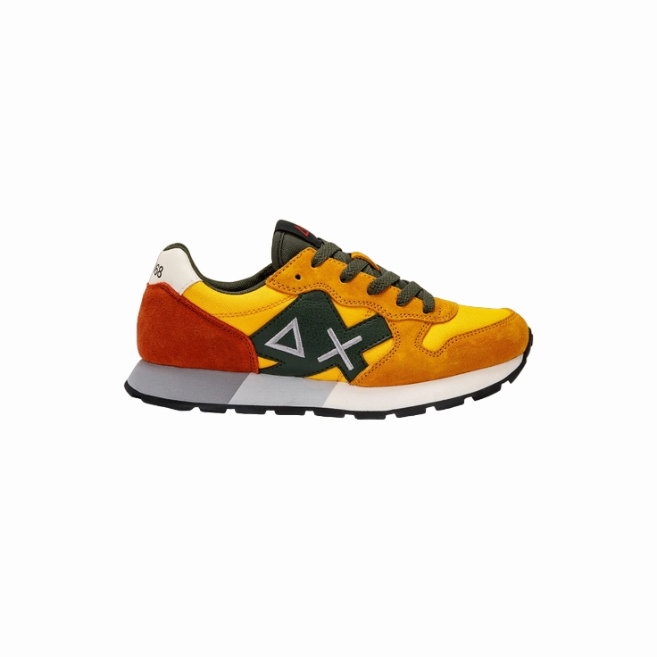Sun68 scarpa sneakers da ragazzo Jaki Solid Z43313T 23 giallo mud running gear Lightweight Chassis