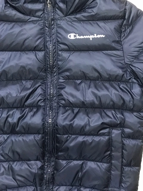 Champion Piumino con cappuccio unisex 306197 BS501 NNY navy Zippered Closure Core Fit