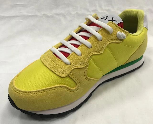 breathable - membrane - feature shoes multi - directional traction Sun 68 scarpa Tom Logo Patch boy's Z30310 23 giallo