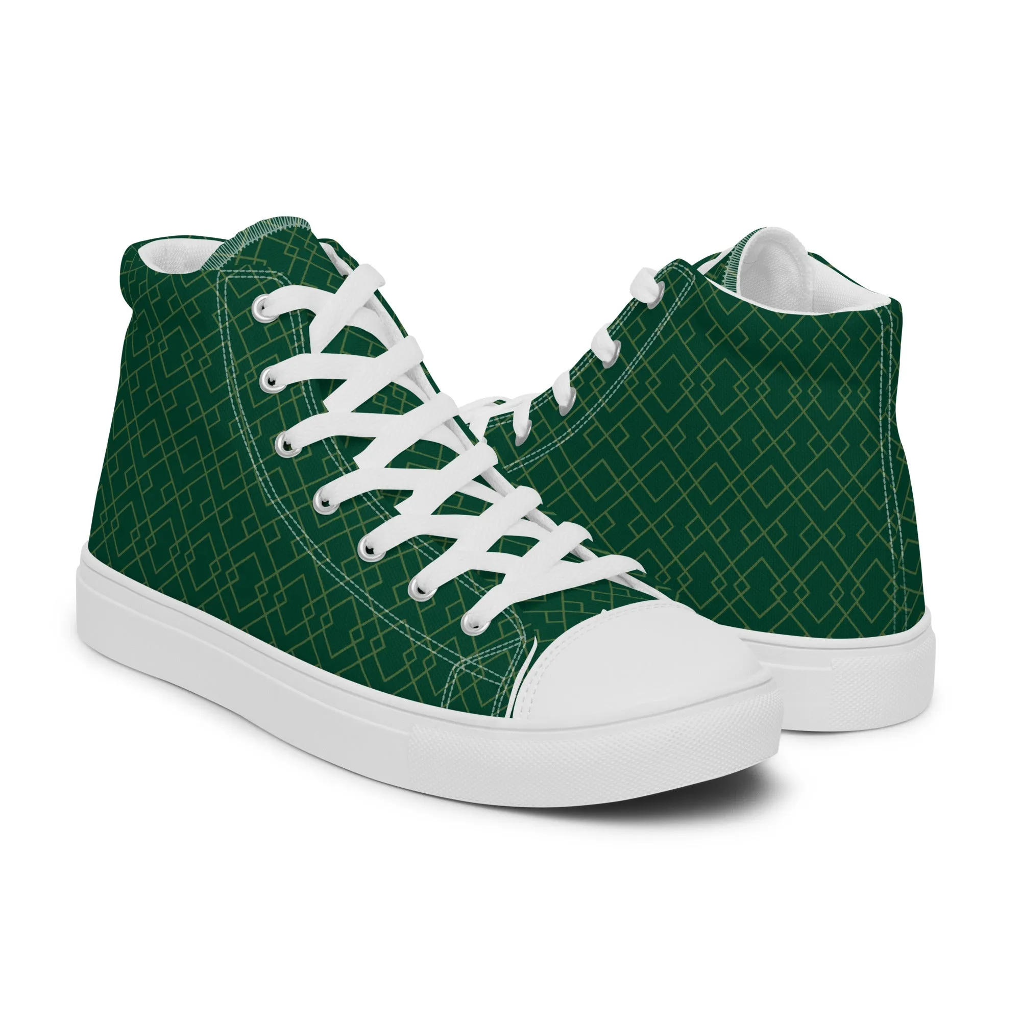 HIGHLAND Men’s high top canvas shoes