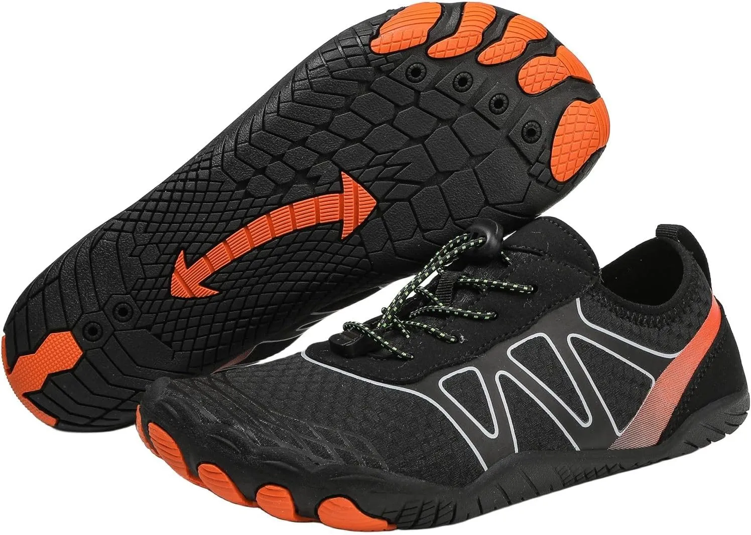 Hiking Footwear Barefoot Shoes for Womens Mens, Hiking Healthy Barefoot Shoes with Wide Toe Box, Non-Slip, Pro Barefoot Shoes, Water Shoes, Walking, Athletic and Running Shoes for Women