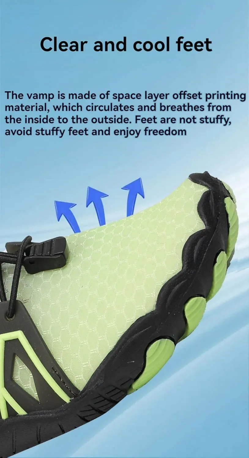 Hiking Footwear Barefoot Womens Shoes Women Men Healthy Non-Slip Unisex Grounded Footwear for Women with Neuropathy Walking Diabetic Shoes Wide Toe Box Sneakers Hike Water Shoe Quick-Dry Waterproof