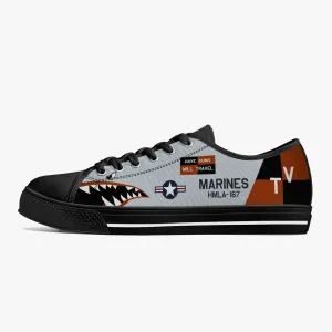 HMLA-167 "Warriors" Low Top Canvas Shoes