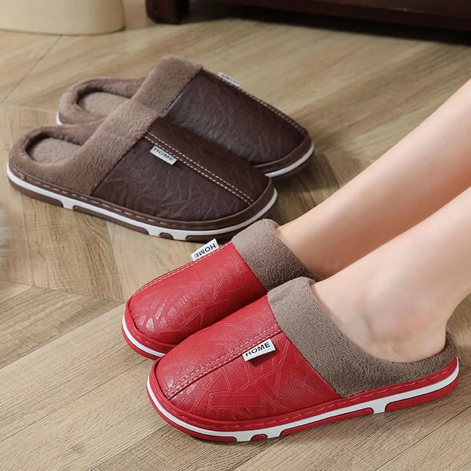 House Slippers for Women Breathable Waffle Halloween Slippers for Women Outdoor Comfort House Slippers