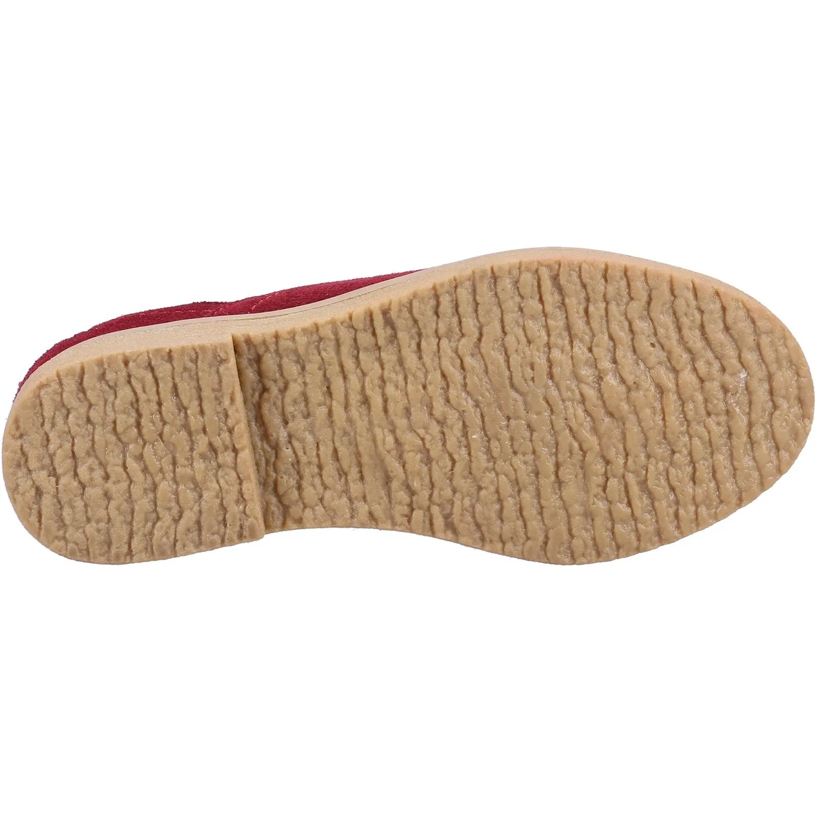 Hush Puppies Girls Maddy Suede Ankle Boots - Red