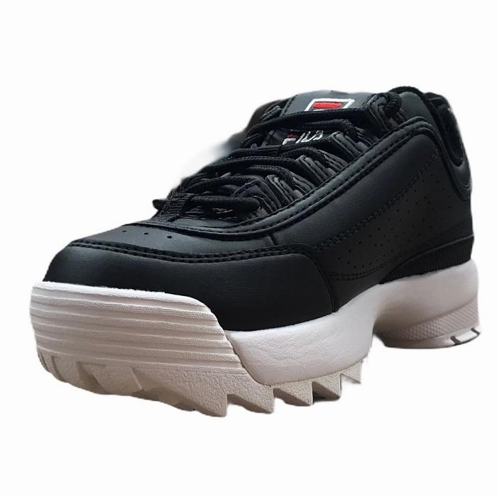 Elastic Collar Support Fila scarpa sneakers da bambino Disruptor Kids 1010567.25Y nero