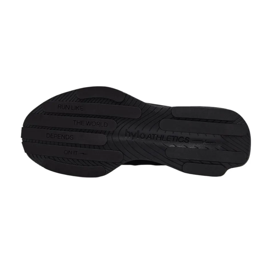 road race Hylo Unisex Impact Running Shoe in Triple Black