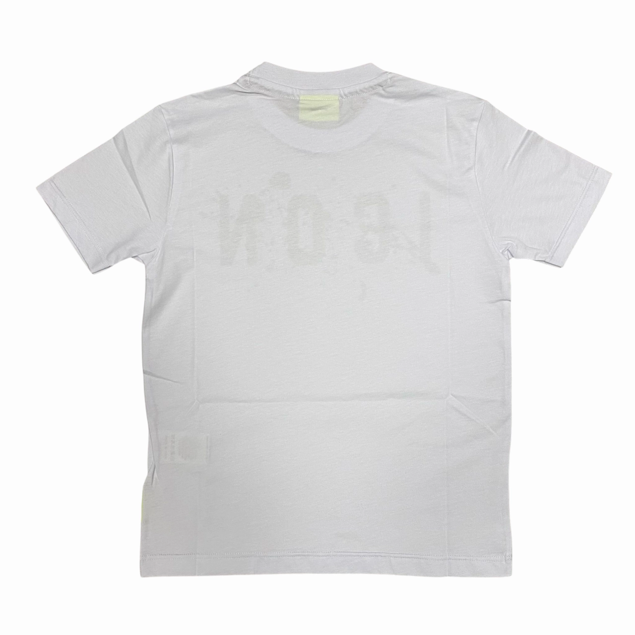 Flattering Shape Streetwear attitude Icon maglietta girocollo junior con stampa schizzo IBKS00520 bianco
