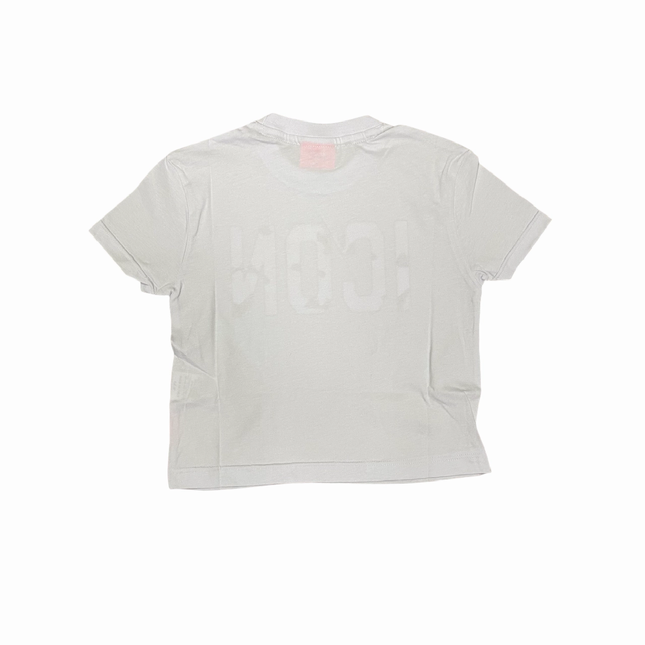 Holiday Wear Icon maglietta manica corta da ragazza con logo camu IGKSS00528 bianco-rosa