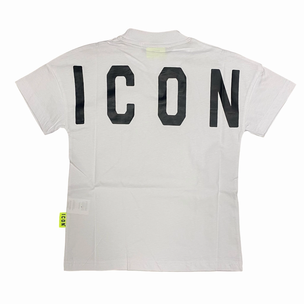 Icon maglietta manica corta junior con stampa dietro IBKS00584 bianco Long Sleeve