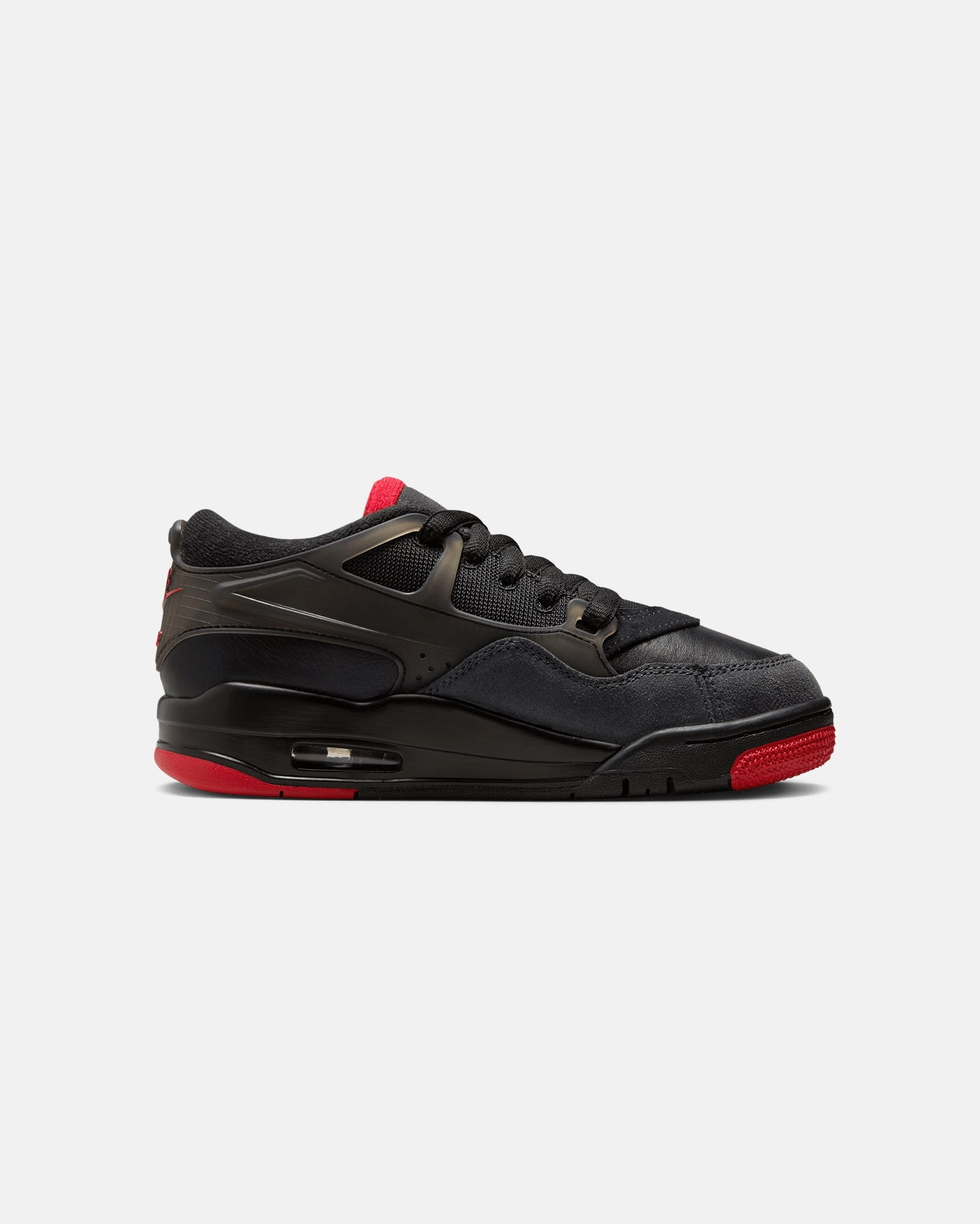 Hyper Compression Midsole Auxetic Knit Jordan Kids' Air Jordan 4 RM (GS) Black/Varisty Red