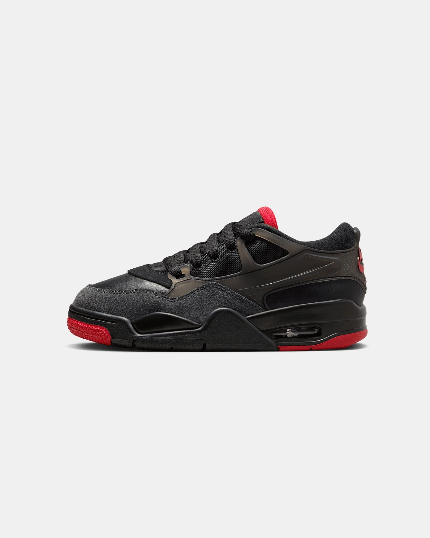 Jordan Kids' Air Jordan 4 RM (GS) Black/Varisty Red DurableMaterial Superior Cushioning