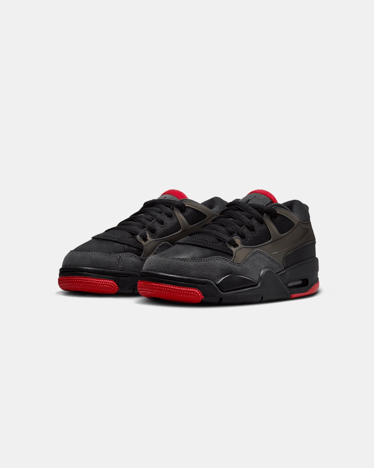 Multi directional traction Hyperlock Heel Jordan Kids' Air Jordan 4 RM (GS) Black/Varisty Red
