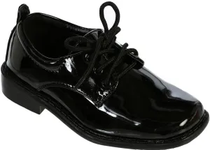 iGirlDress Boys Patent Matte Dress Oxford Special Occasion Christening First Communion Wedding Formal Shoes