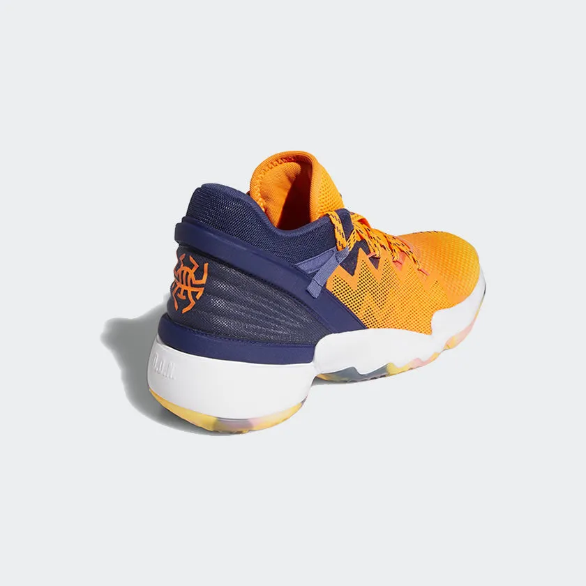 knitted upper running shoes Stability Pod Configuration Adidas D.O.N. Issue 2 "Signal Orange" FV8958