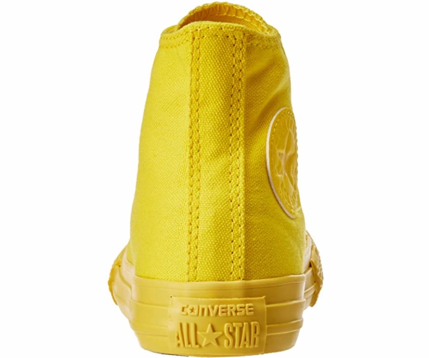 high - top design Converse Youth CTAS All Star HI 352700C aurora yellow