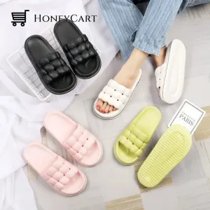 Indoor Bread Platform Slippers