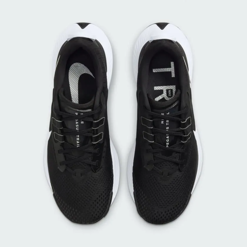 Nike Pegasus Trail 3 Women's DA8698 001 Dynamic Lacing System running in hard tracks shoes