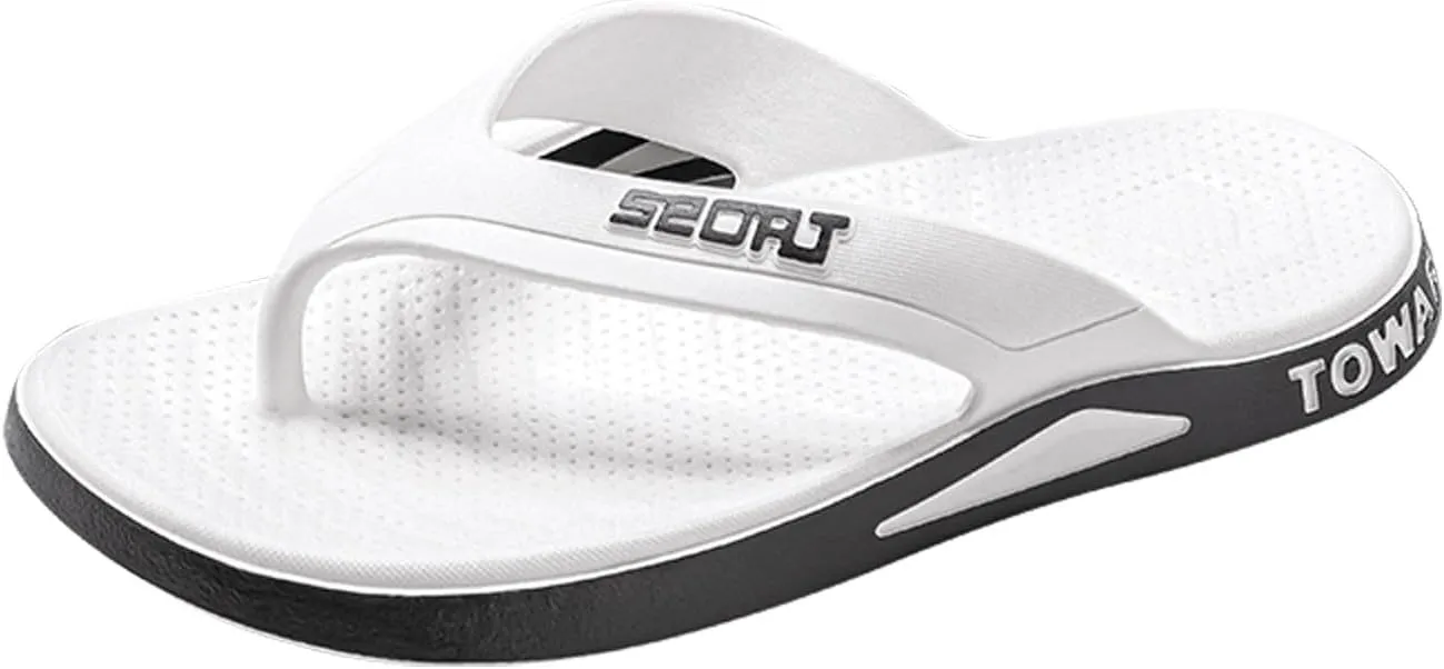 Indoor Non Slip Smell Proof Durable Men Flip Flops High End Soft Soled Home Men Slipper Future Craft Shoes
