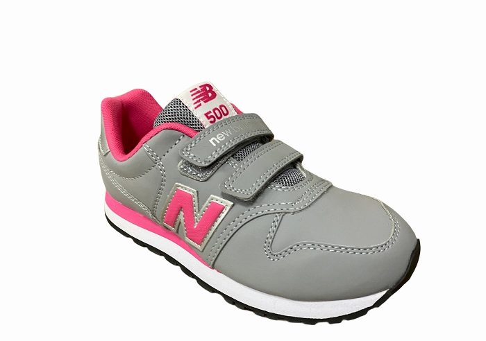 team - sports Comfortable New Balance sneakers da ragazza con lo strappo  KV500GPY grigio rosa