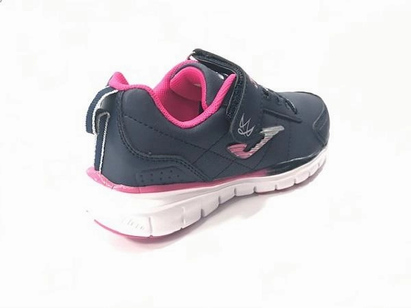 3D Knit Upper Joma scarpa da ginnastica da bambina Tempo velcro 2010 blu