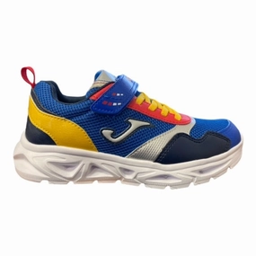 Joma scarpa da ginnastica da bambino Star Jr 2204 royal-yellow Lightweight frame construction