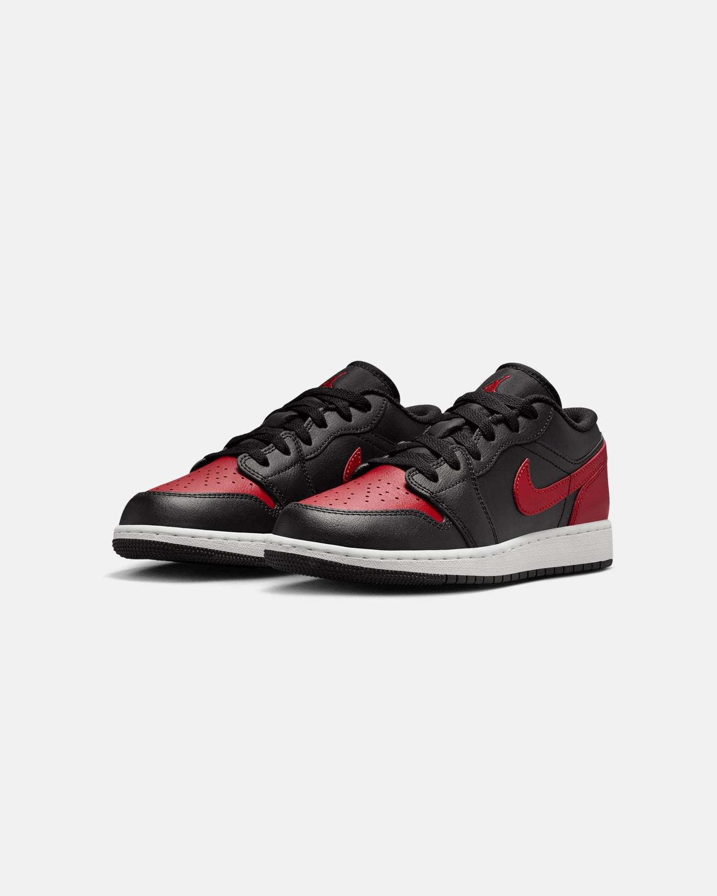 Jordan Kids' Air Jordan 1 Low (GS) Black/Varsity Red Ergonomic Shape PhylonMidsole