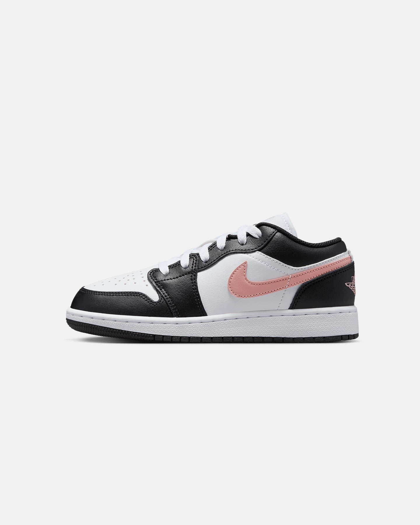 Non-Slip Sole Workout Routine Jordan Kids' Air Jordan 1 Low (GS) White/Pink