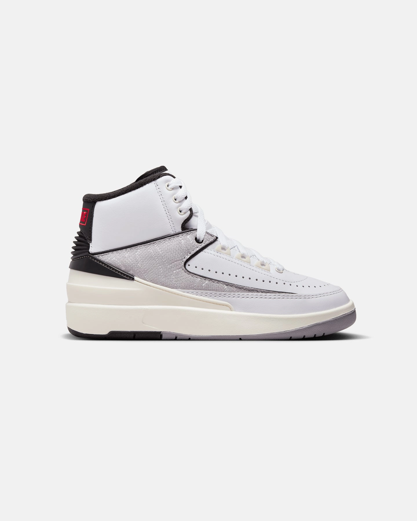 Jordan Kids' Air Jordan 2 Retro "Python" (GS) White Posture Help Fashion-forward materials